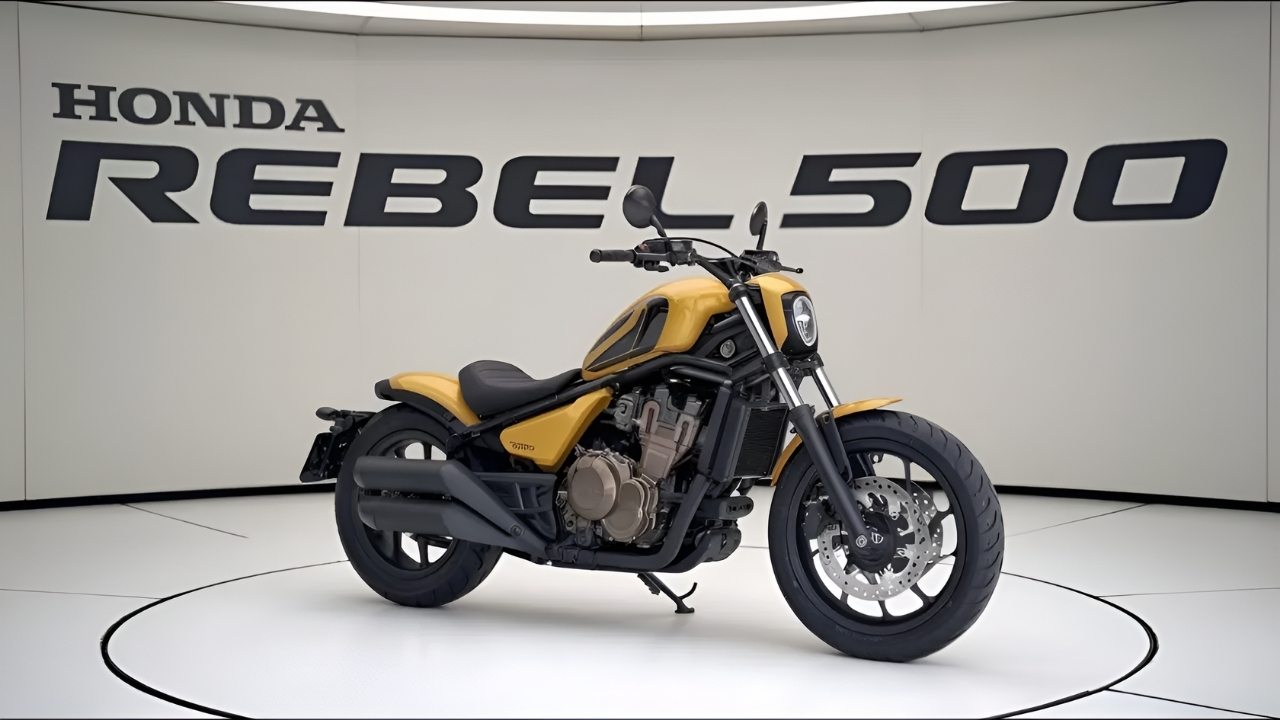 Honda Rebel 500 2026 Lanzada – Motor Potente, Diseño Cruiser Premium y Funciones Avanzadas