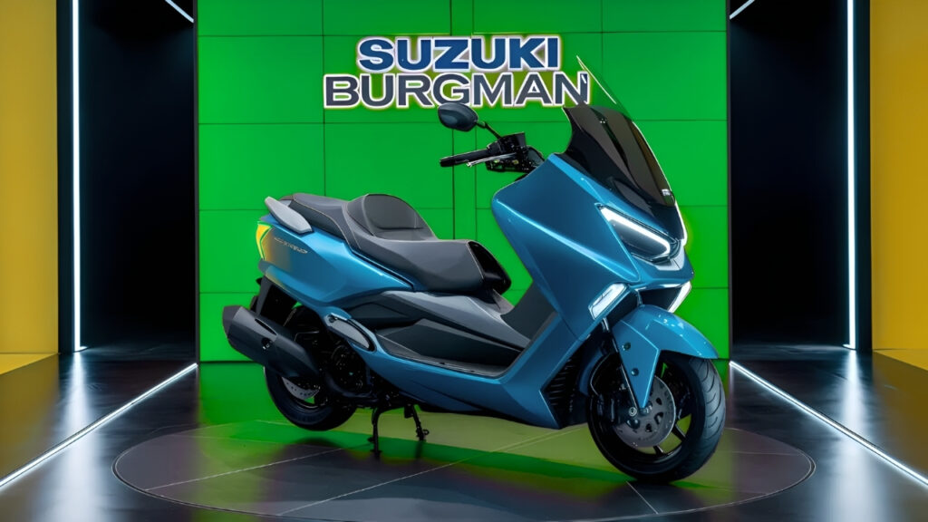 Suzuki Burgman 2026: diseño premium, motor refinado y tecnología avanzada
