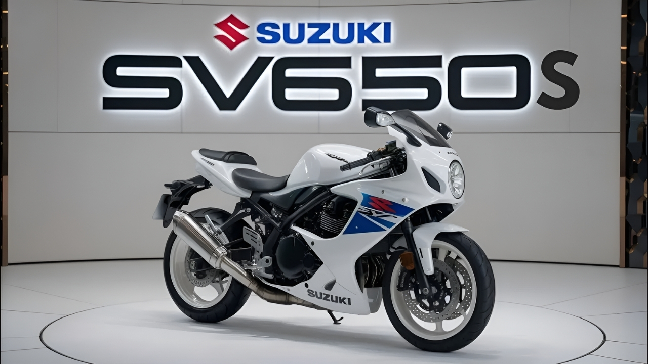 Suzuki SV650S 2026: motor renovado, diseño premium y tecnología avanzada